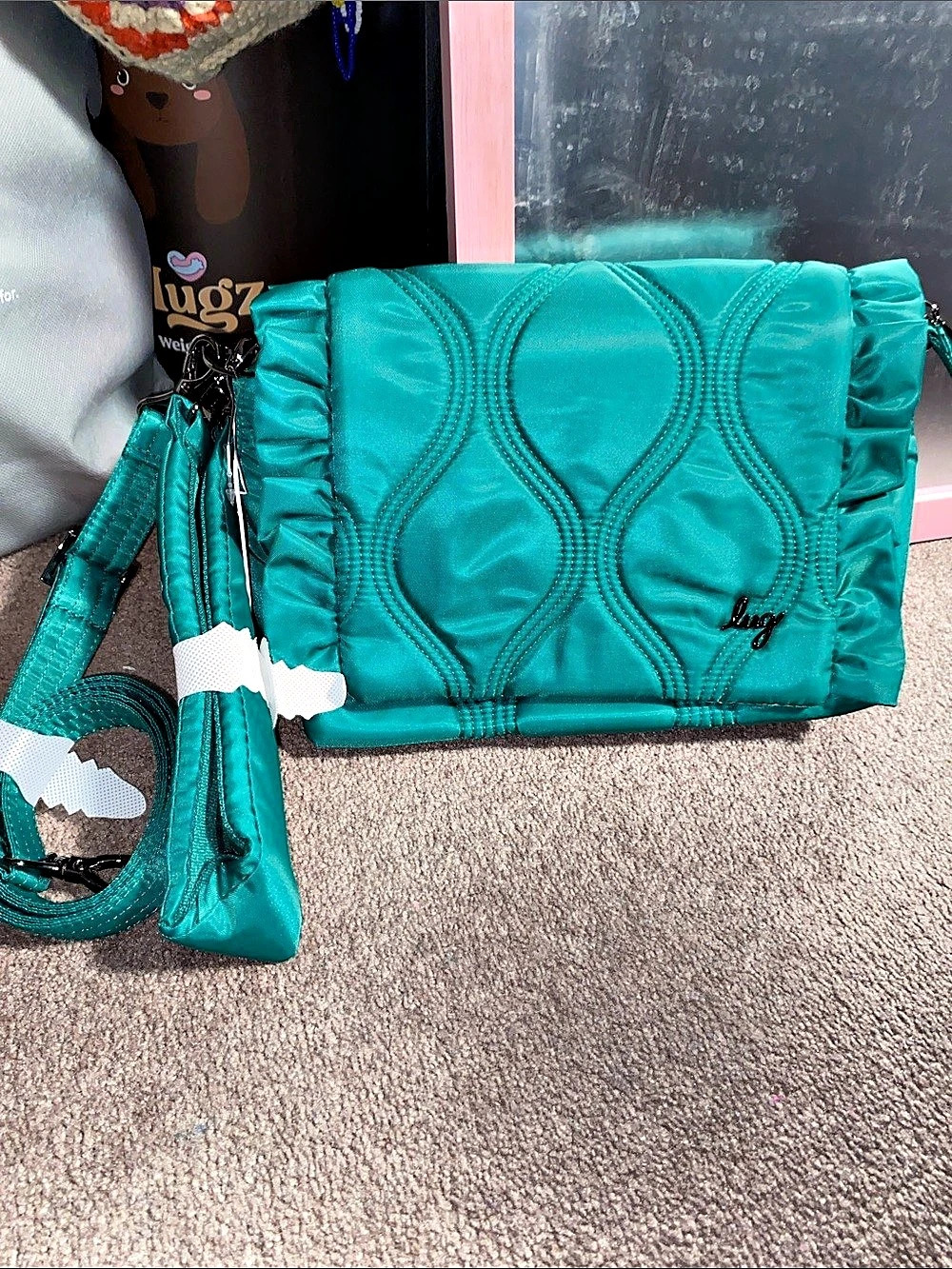 lug Flutter SE Crossbody Bag Blue